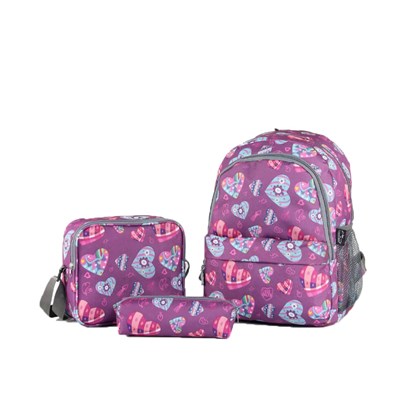 3'lü okul çantası seti, valiz,makyaj çantası,seyahat çantası,çekçekli seyahat çantaları,spor çantası,sırt çantası,okul çantası